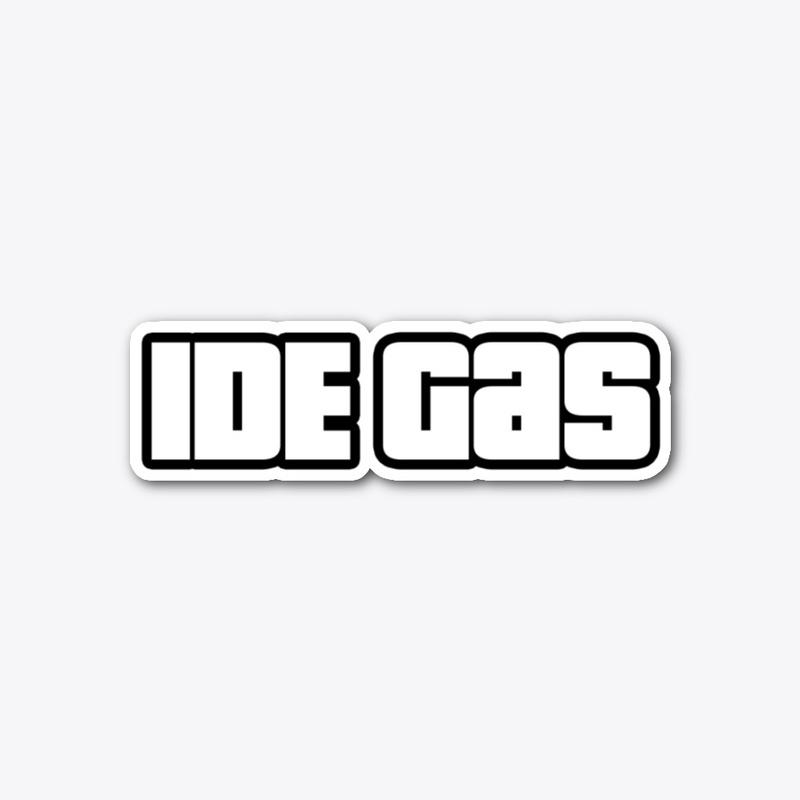 IDE GAS STICKER